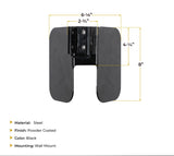 Moto Cinch E-Track Wheel Chock - wall mount