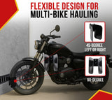 Moto Cinch E-Track Wheel Chock - wall mount