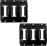 6” E-Track Rail x 2 (Black)