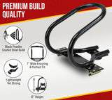 Moto Cinch E-Track Wheel Chock - Floor mount