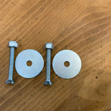 2” Hardware Kit - Single Hole Backing Plates